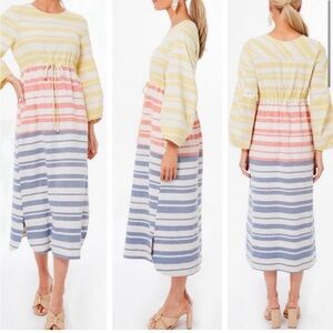 NWOT Tuckernuck Pomander Place Sunset Stripe Cleo Dress